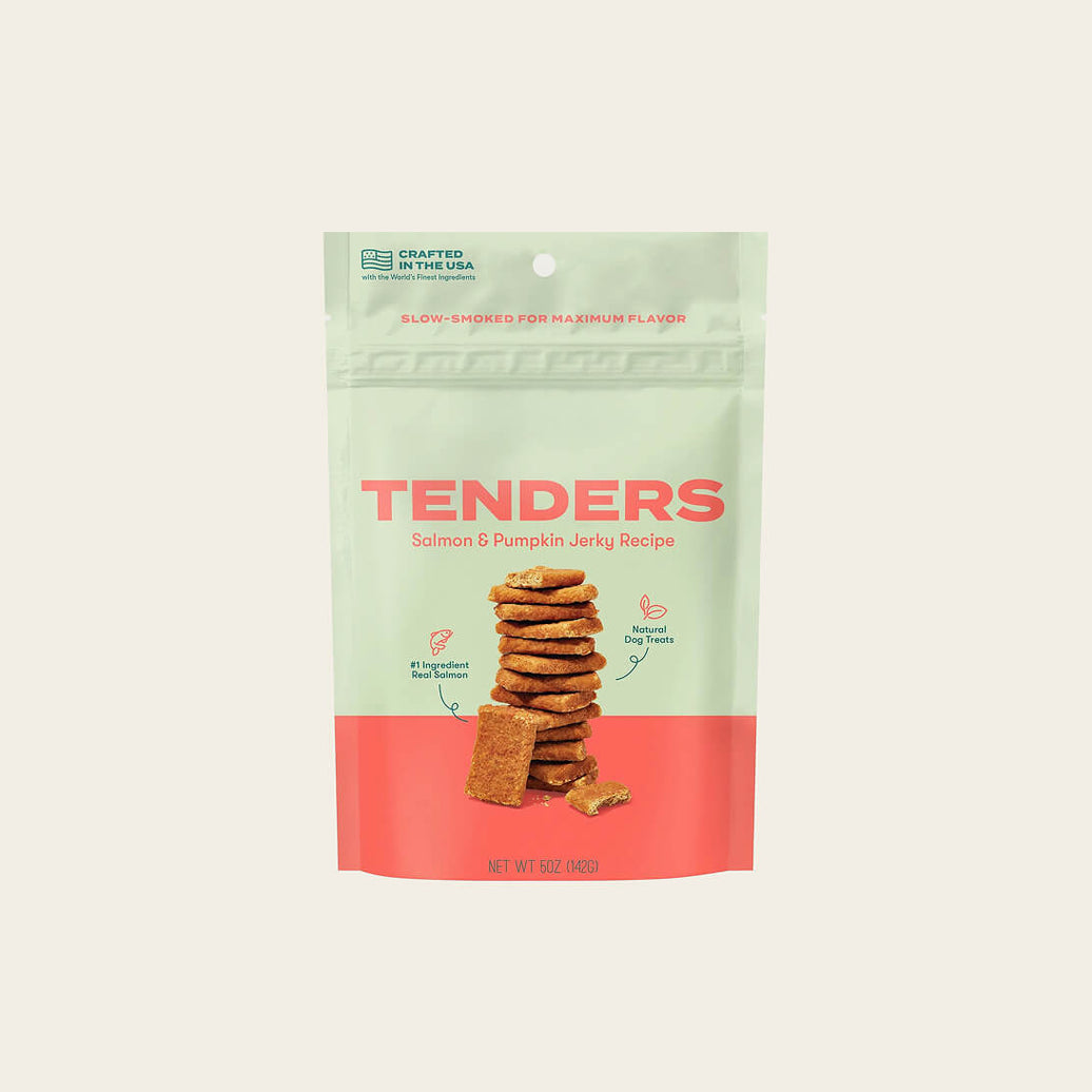Salmon jerky tenders