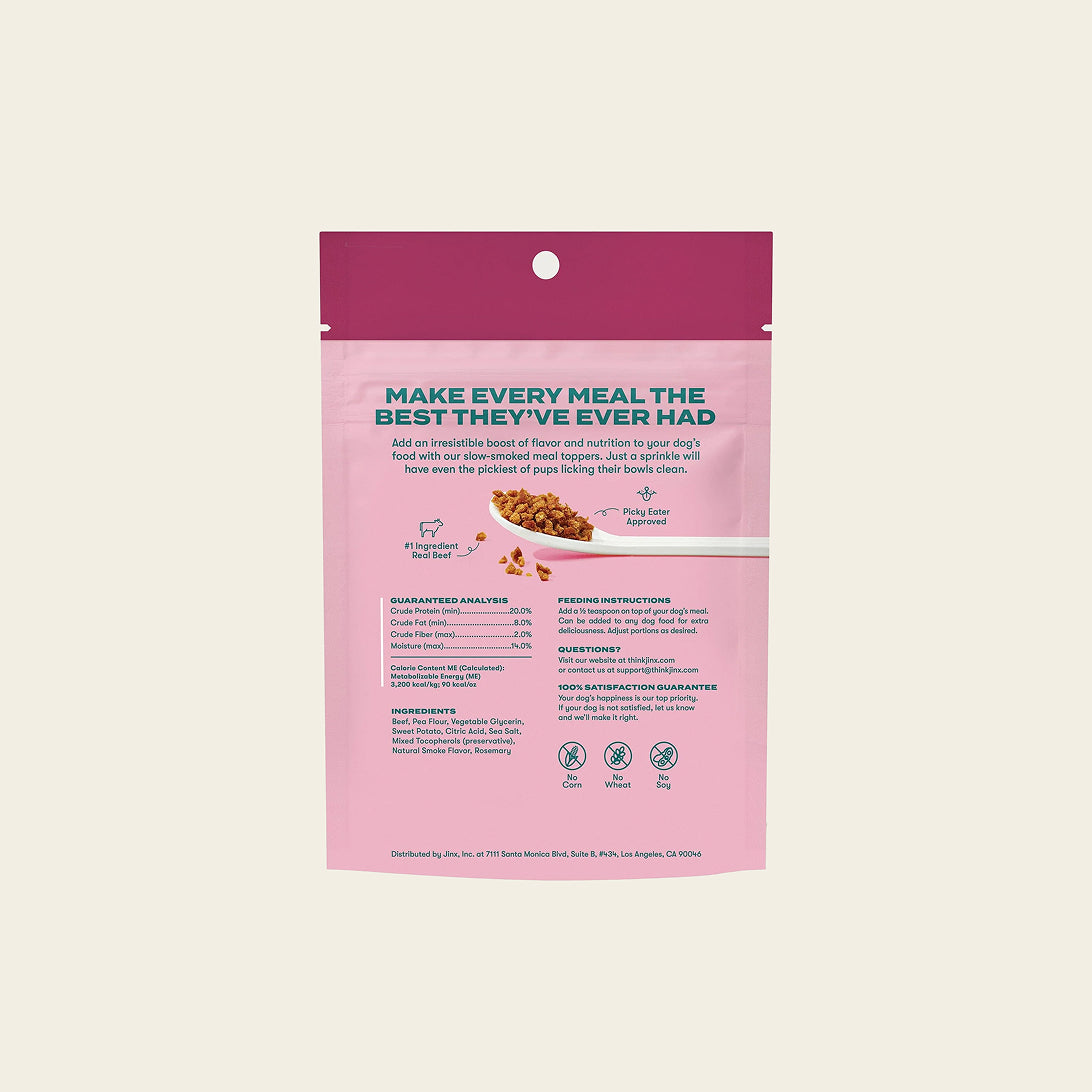 Beef & Sweet potato topper
