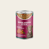 Beef bone broth stew