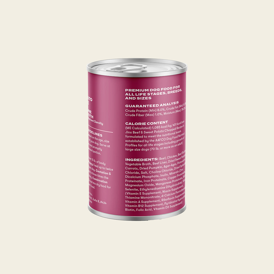 Grain-free Beef Pate Wet dog food