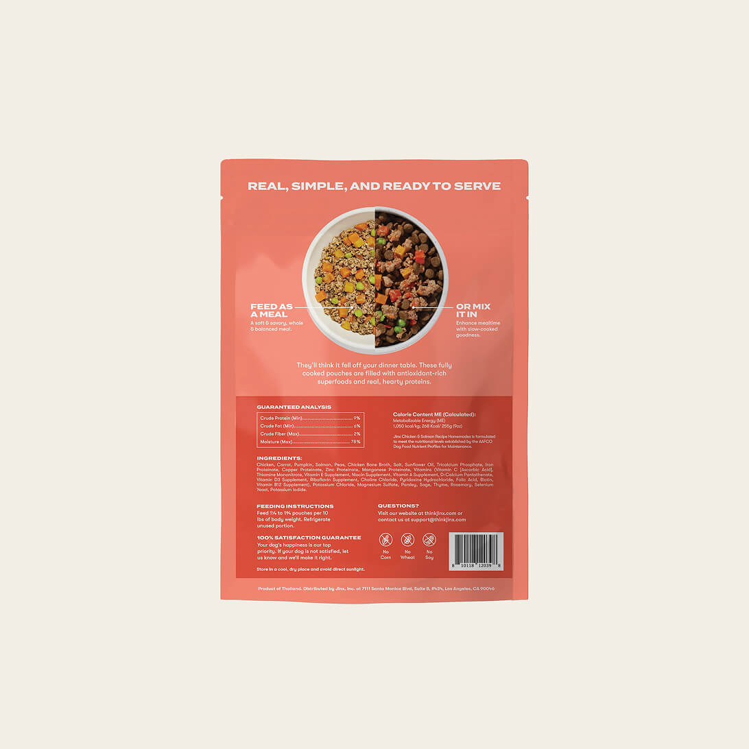 Grain-free Chicken & Salmon homemades