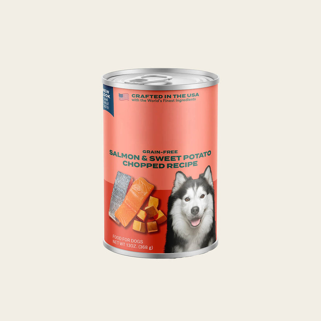 Gran-free salmon pate wet dog food