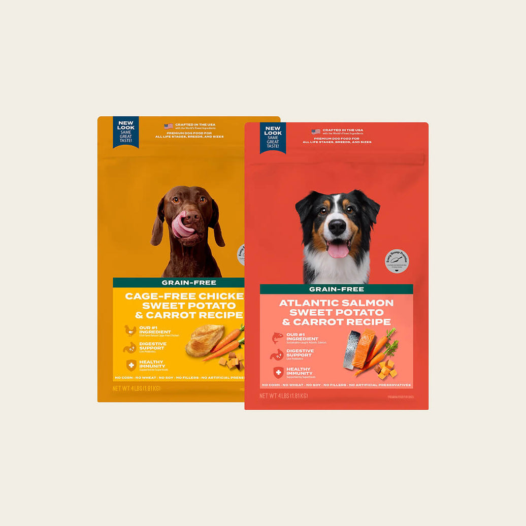 Grass-fed lamb dog food
