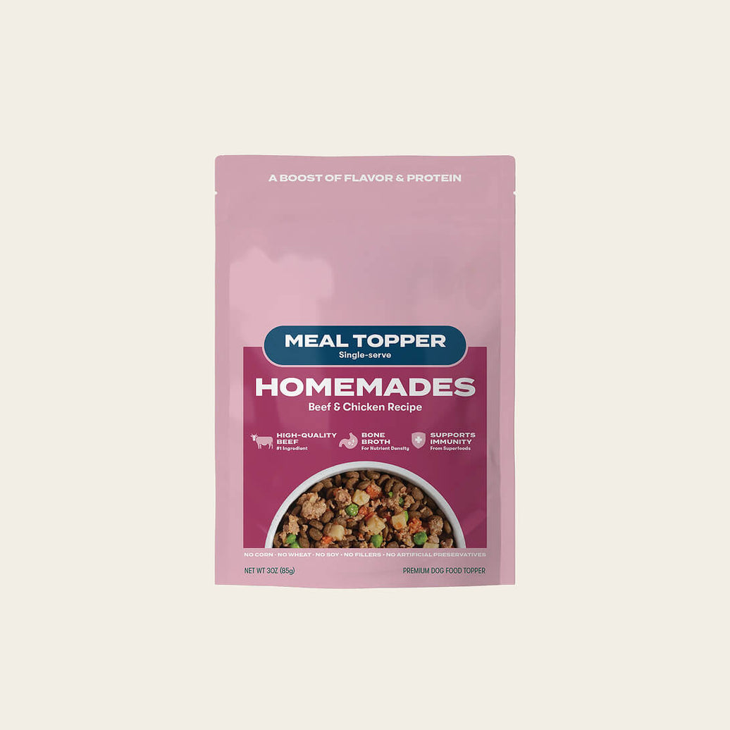 Single-serve chicken & beef homemade