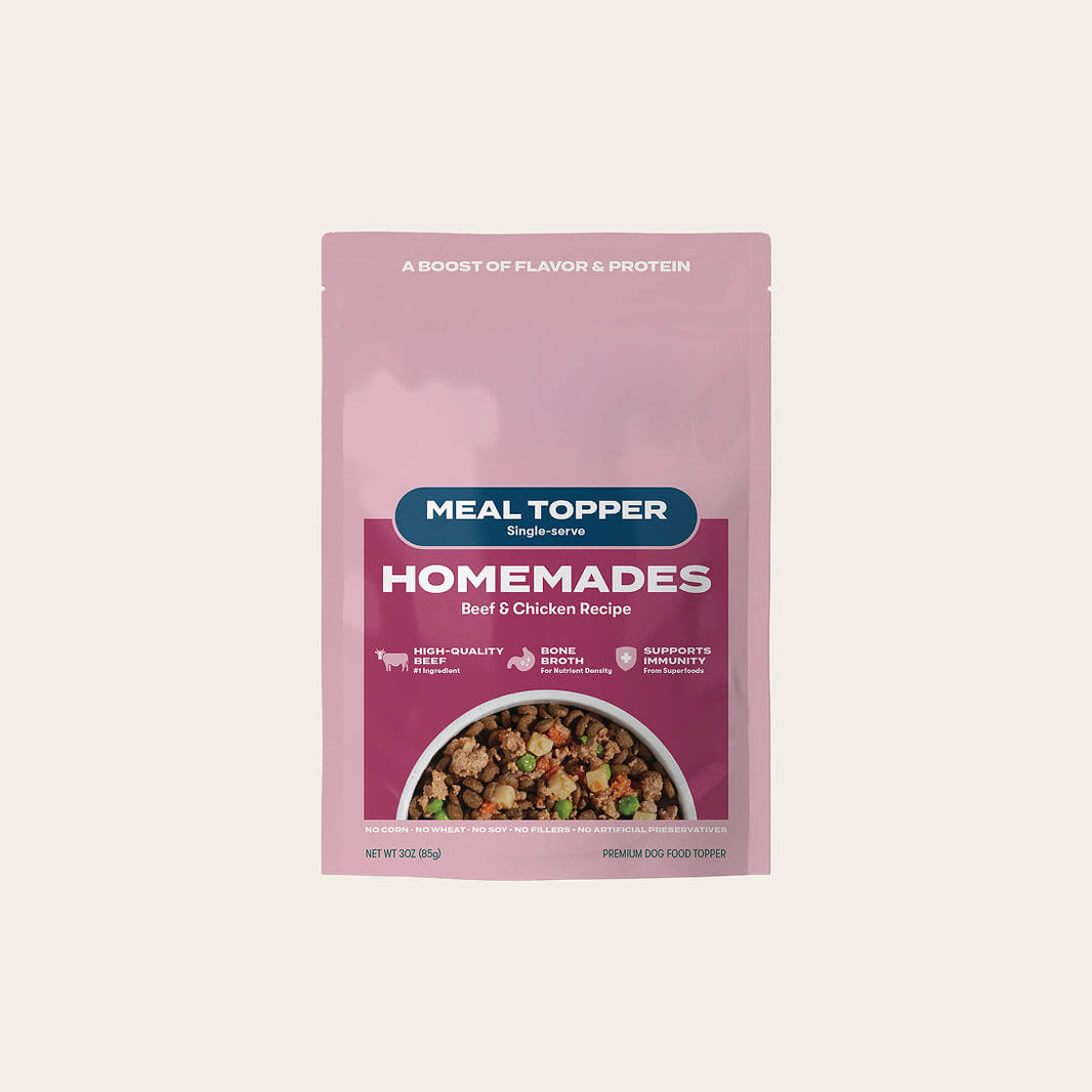 Single-serve chicken & beef homemade