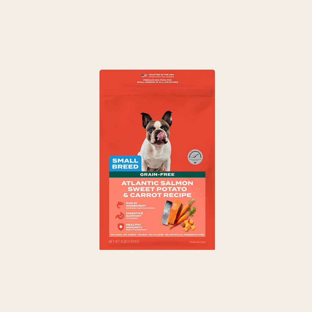 Small breed Grain-free Atlantic salmon dog food